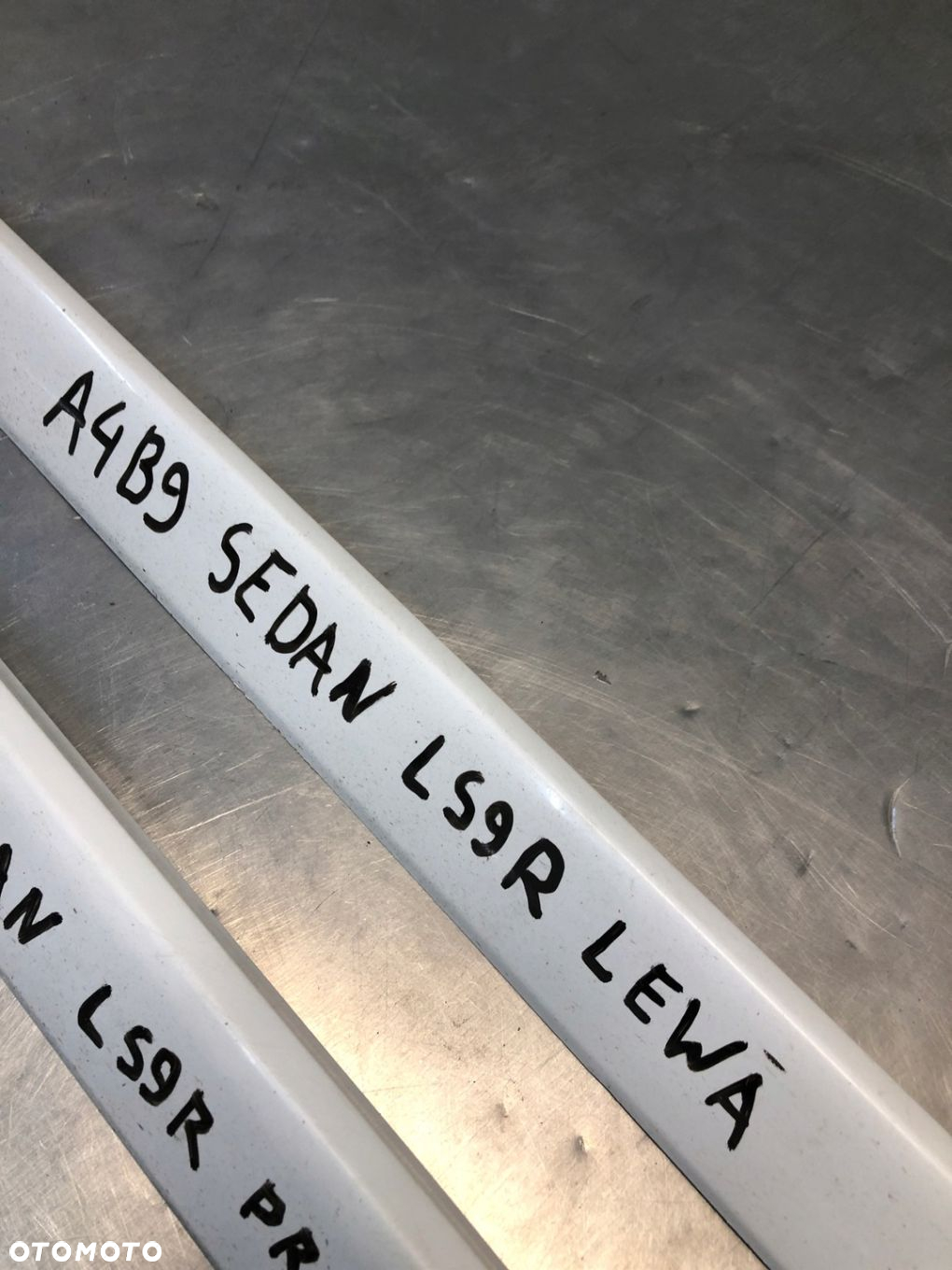 LISTWA LISTWY PROGOWE A4 B9 KOMBI/SEDAN S LINE LS9R 8W0853931 8W0853932 - 7