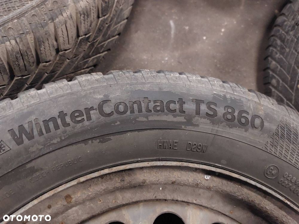 KOŁA KOMPLET FELGI OPONY ZIMOWE 4 SZT 5x112 195/65R15 AUDI VW SKODA - 8