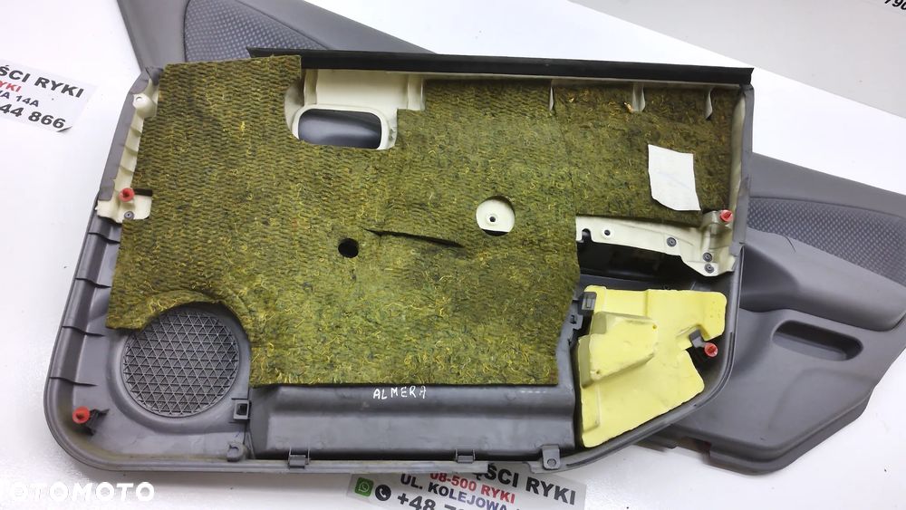 Nissan Almera N16 Boczki Drzwi Przód Tył - 10