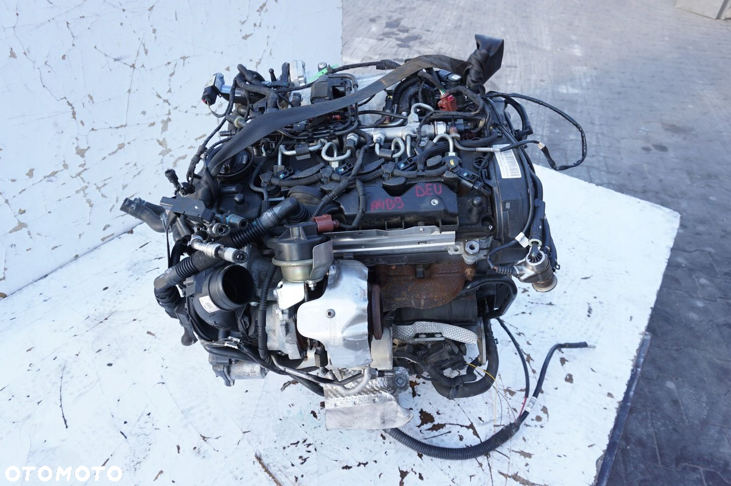 SILNIK DEU AUDI A4 B9 A5 F5 2.0 TDI KOMPLET 38 TYS KM - 5