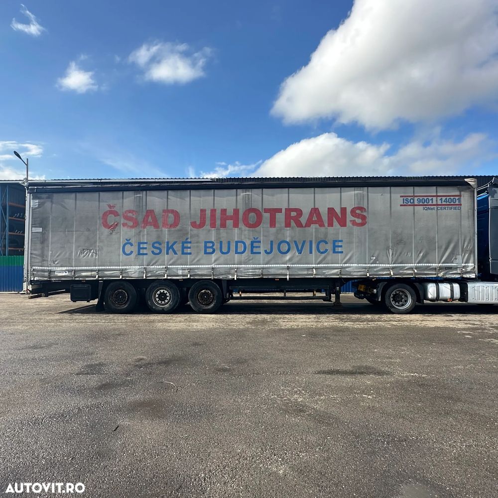Schmitz Cargobull S01 / Sasiu galvanizat / Prelata laterala culisanta si Tavan/ Axa liftanta - 6