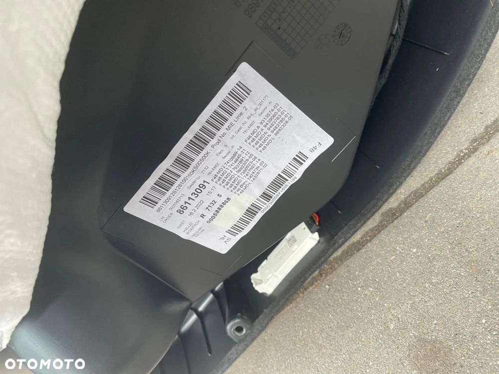 FOTELE TAPICERKA BMW X1 F48 SKÓRA ELEKTRYCZNE GRZANE OYSTER - 12