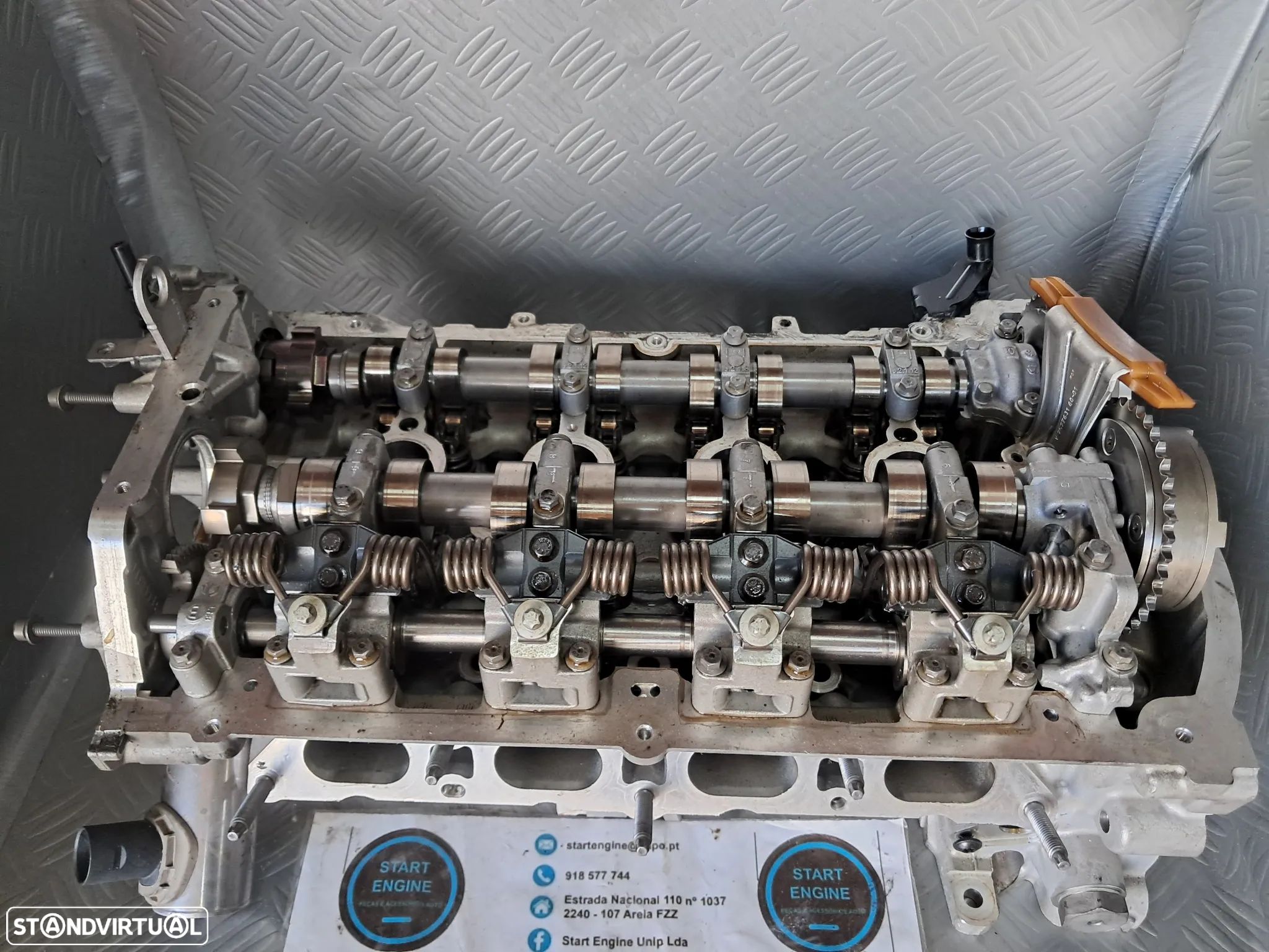 Cabeça de Motor colaça Peugeot Citroen 1.6 Turbo 16v Ds7 Ds4 5008 II 508 II 3008 II C4 C5 Opel THP - 1