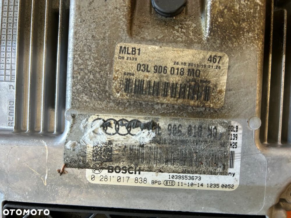 KOMPUTER STEROWNIK SILNIKA 2.0TDI AUDI Q5 03L906018MQ 0281017838 - 2