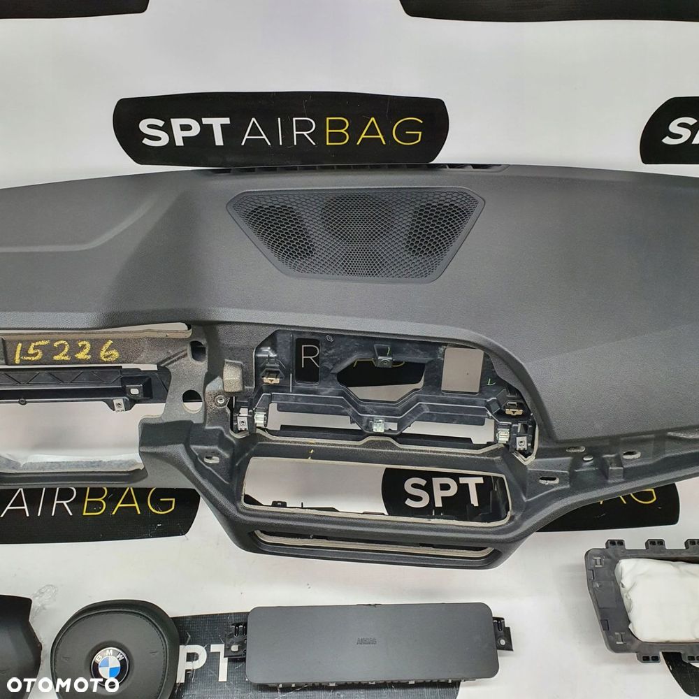 BMW SERIA 3 G20 G21 SERIA 4 G22 G23 G26 DESKA ROZDZIELCZA KONSOLA KOKPIT PULPIT PODUSZKI AIRBAG AIR BAG PASY KIT SET - 3