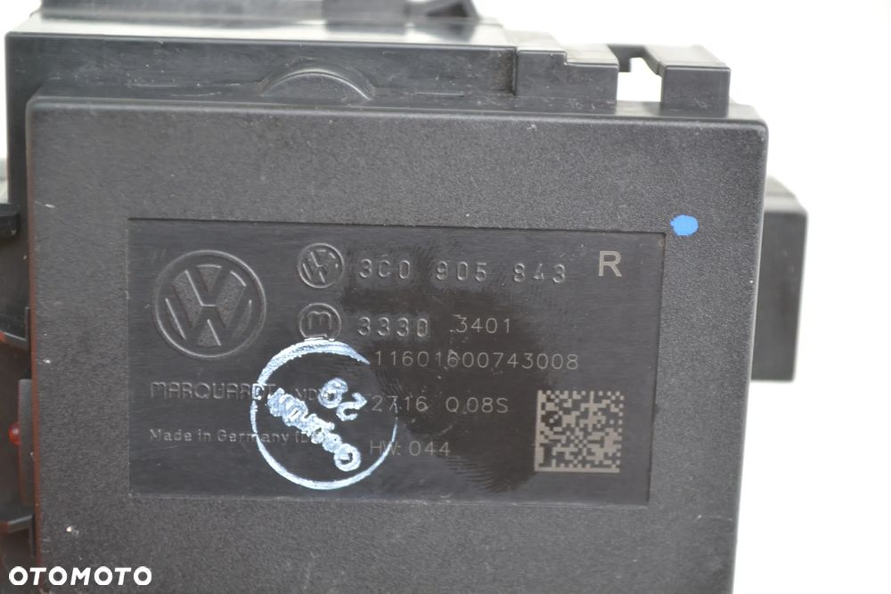 VW PASSAT B6 STACYJKA KLUCZYK PILOT KPL 3C0905843R - 3