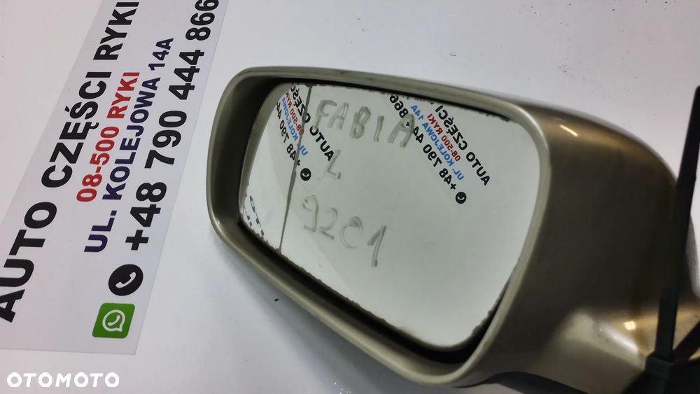 Skoda Fabia I Lusterko Zewnętrzne Prawe Lewe 9201 - 7