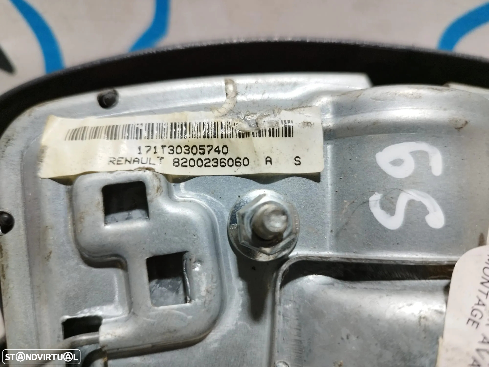 AIRBAG VOLANTE GUIADOR RENAULT CLIO II 2 MK2 FASE II 2 8200236060 - 4