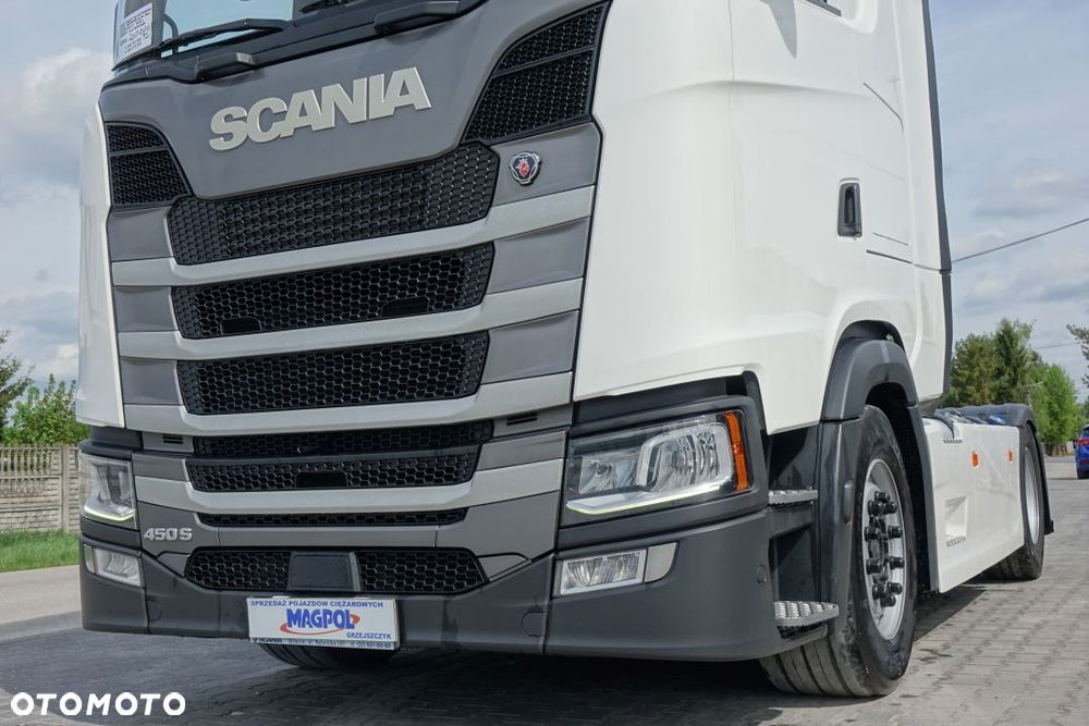 Scania S450 / EURO 6 / STANDARD / AUTOMAT / RETARDER / KLIMATYZACJA POSTOJOWA / LODÓWKA  /  2 ZBIORNIKI 700L / PO KONTRAKCIE - 9