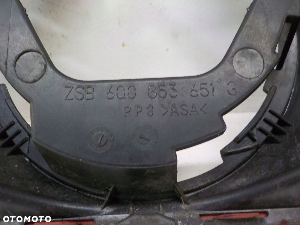 VOLKSWAGEN POLO IV GTI GRILL ATRAPA CHŁODNICY 6Q0853651G - 10