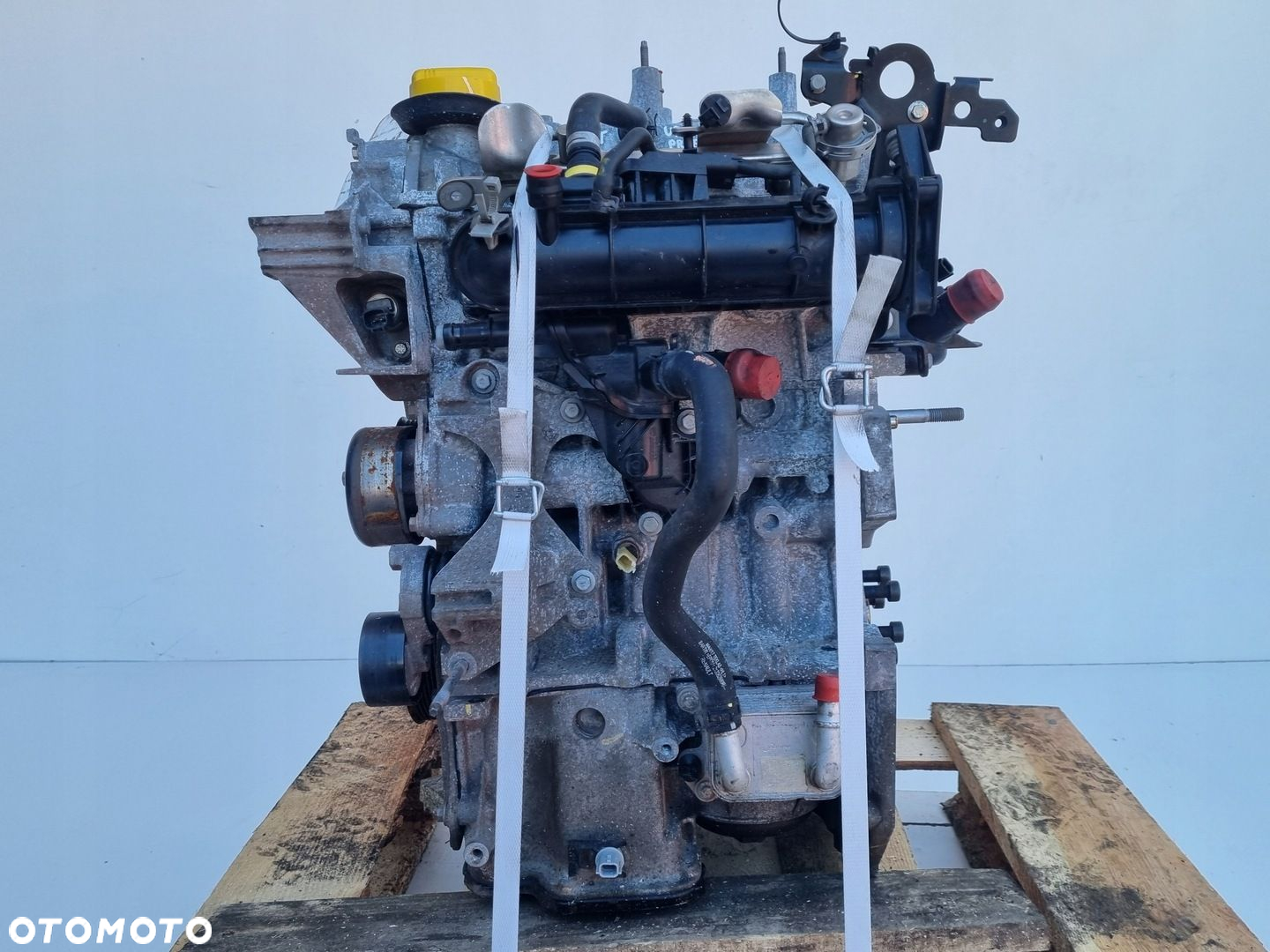 SILNIK KOMPLET Dacia Sandero II 0.9 0,9 T TURBO 90KM serwis 114tyś H4B408 - 5
