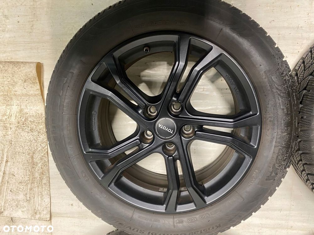 TOYOTA C-HR KOŁA FELGI OPONY ZIMOWE 215/60R17 7,5JX17 ET40. - 4