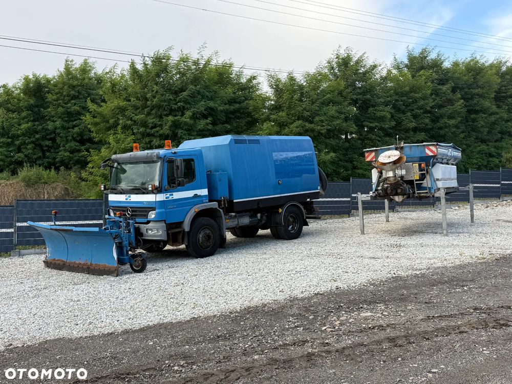 Mercedes-Benz * Mercedes Atego 1524 * Pług Piaskarka * 4x4 * Zamiatarka * Zimowe Utrzymanie *