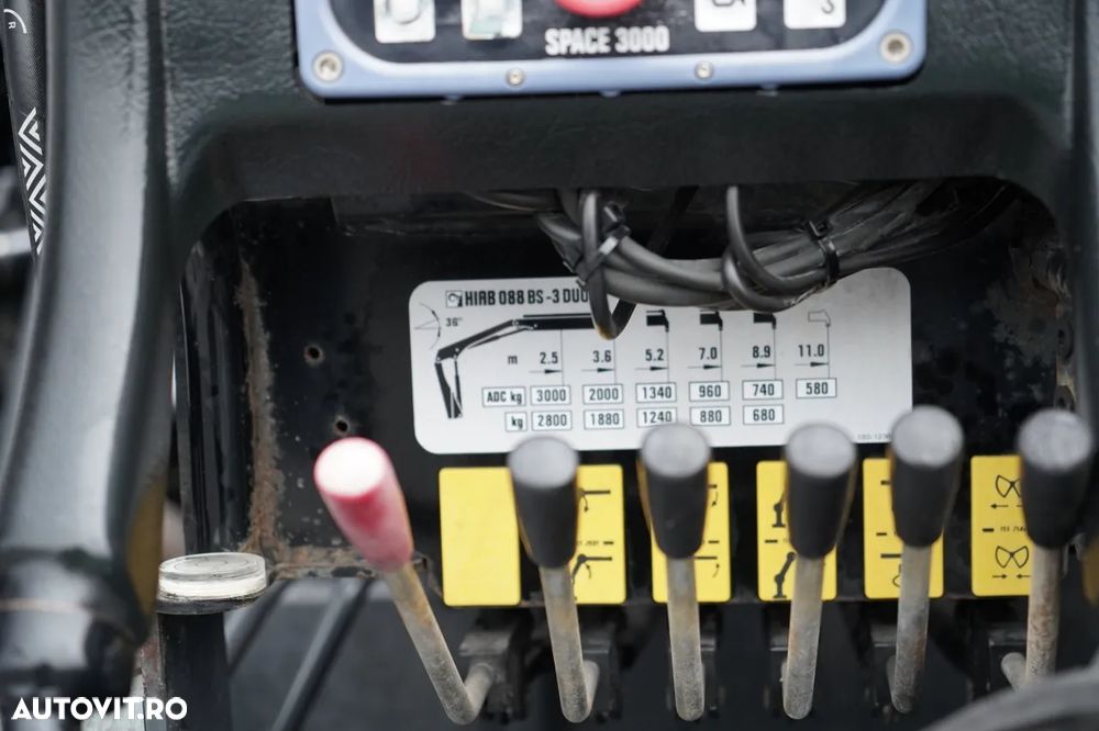 Mercedes-Benz ATEGO 1218 / 4x2 / BASCULATOR + HDS HIAB 0088 BS-3 / PILOT / MANUAL - 20