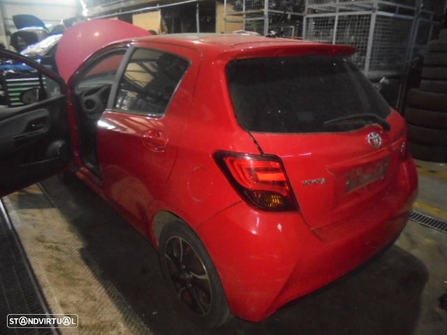 Carro MOT: 1NR  FE CXVEL: EC62 6 TOYOTA YARIS 3 2014 1.3I 99CV 5P VERMELHO GASOLINA - 8