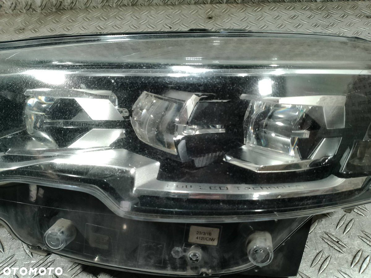 LAMPA LEWA PRZÓD PEUGEOT 508 GT LINE 9807241780   89908678 - 12