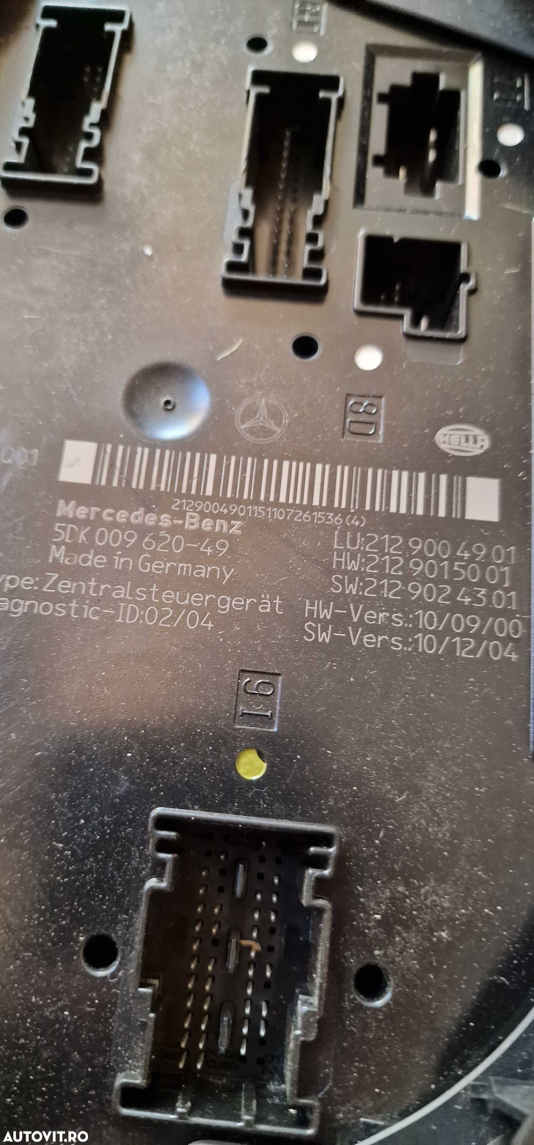 Panou SAM Spate Mercedes W212 cod 5DK009620-49 - 1