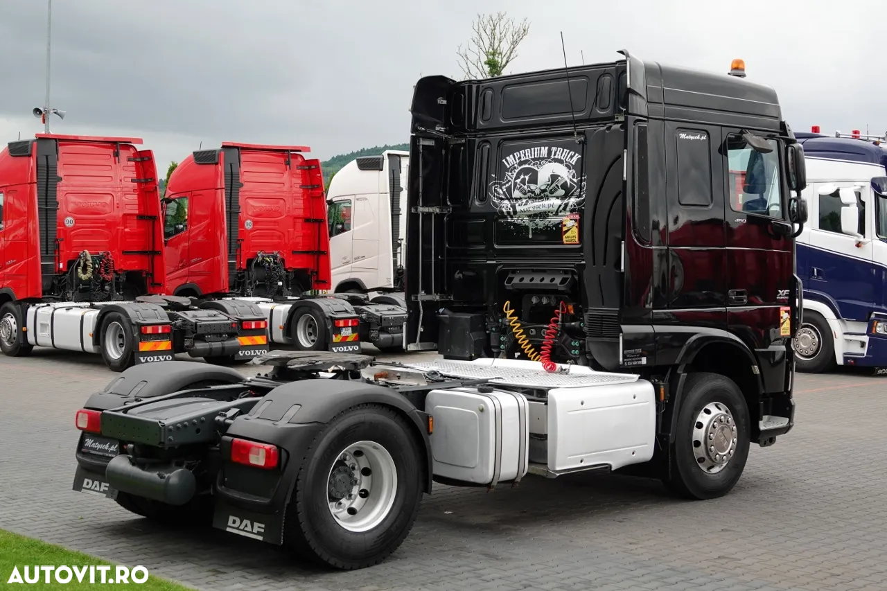 DAF XF 460 / HIDRAULICĂ / SUSPENDERE ÎNALTĂ / PNEURI 100% / JANTE ALIE / IMPORTAT - 7
