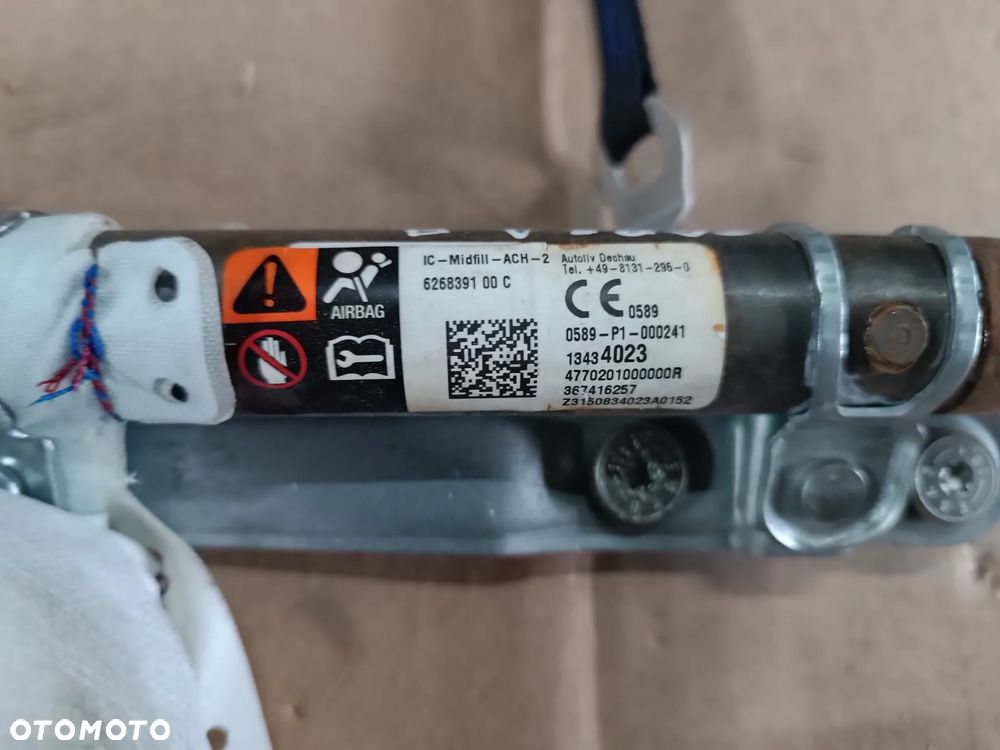 KURTYNA PRAWA PODUSZKA AIRBAG OPEL CORSA E 5D - 2