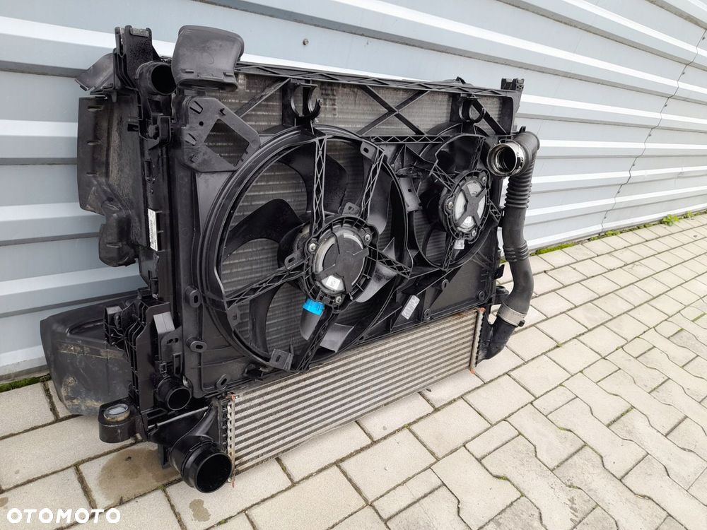 KOMPLET CHŁODNIC CHŁODNICA WENTYLATOR 1.6 DCI OPEL VIVARO B TRAFIC III 16R - 7