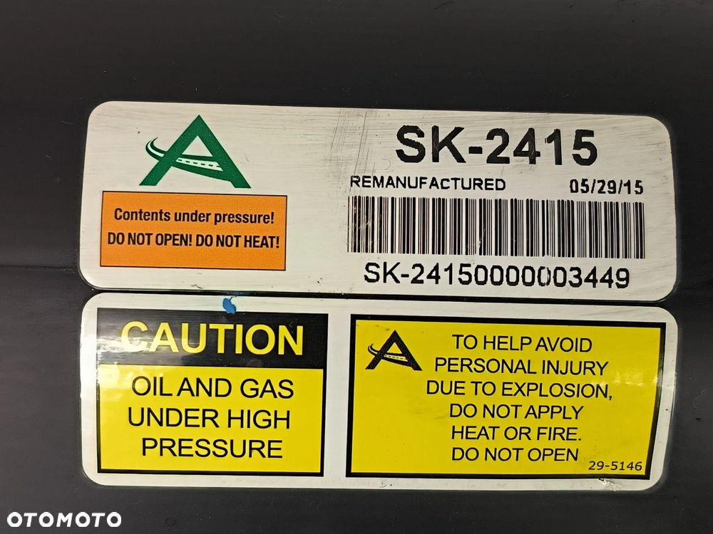 Amortyzator zawieszenie pneumatycznego osi tylnej 0572915 Mercedes-Benz SL-class, SL R230  2003r. - 5