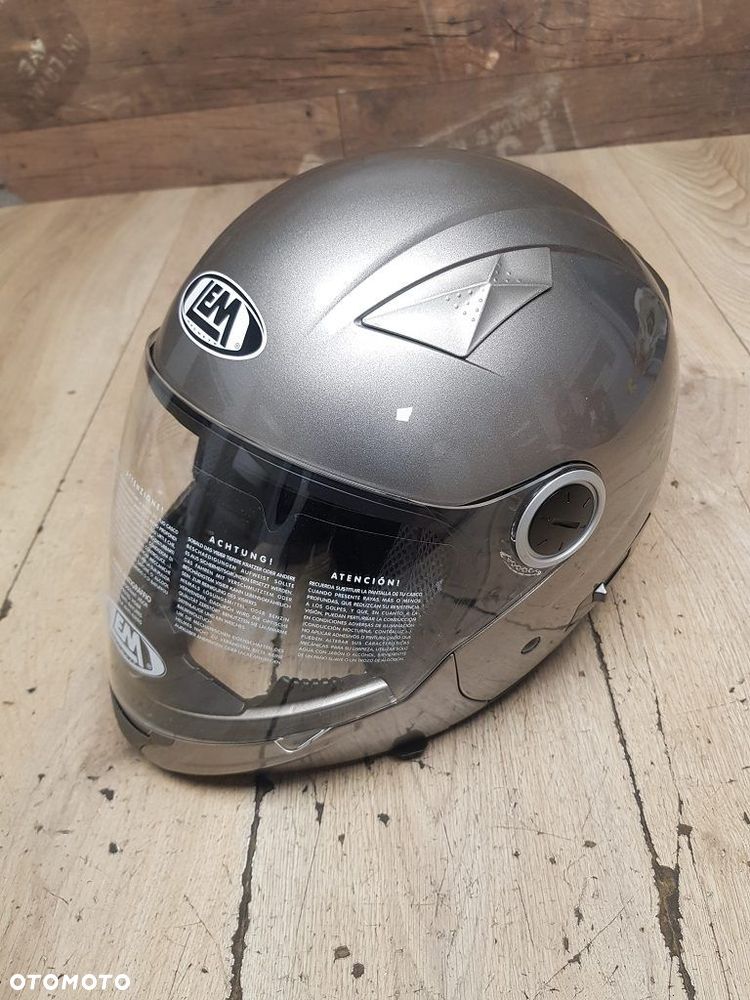 Kask motocyklowy LEM z odpinaną szczęką rozmiar L 59 - 5
