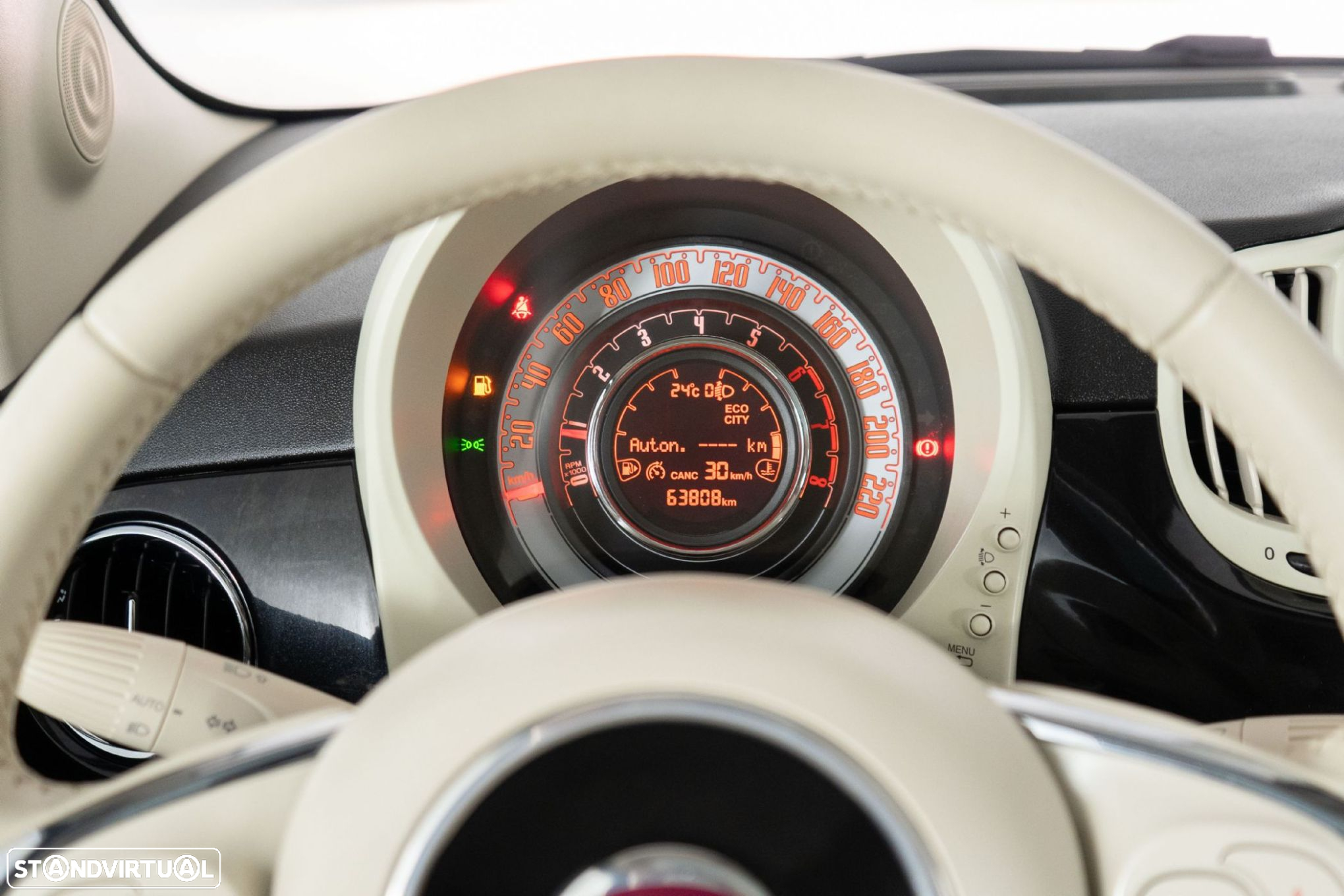 Fiat 500 1.2 Lounge Dualogic S&S - 23