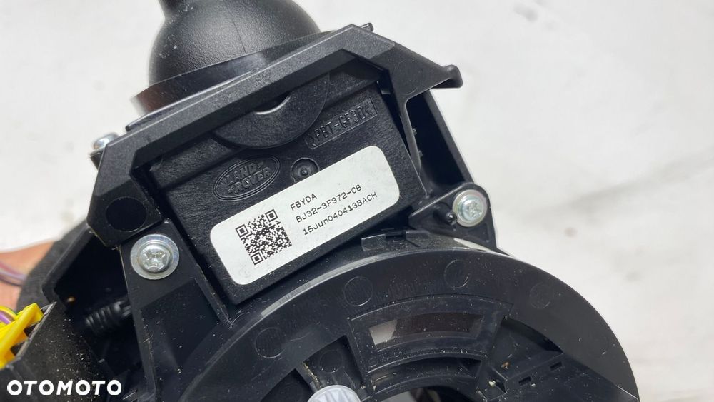 JAGUAR EX XF PRZEŁĄCZNIK ŚWIATEŁ WYCIERACZEK ZESPOLONY TAŚMA AIR BAG PAJĄK - 10