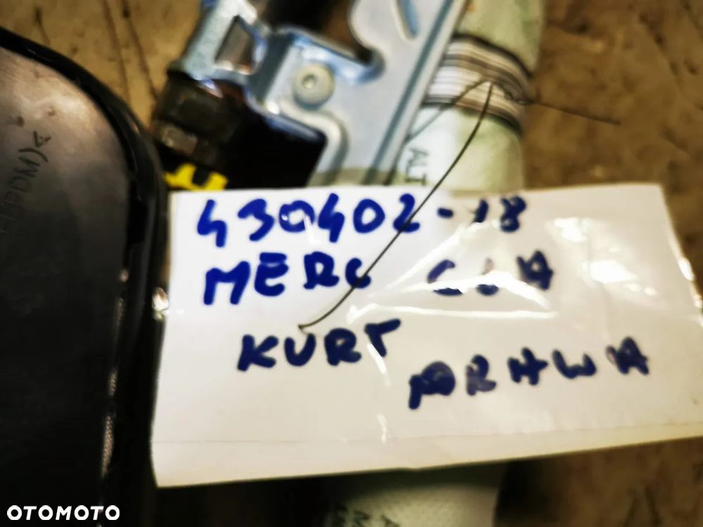 Kurtyna Powietrzna Prawa/lewa  Mercedes CLA c117 Oryginalna - 9