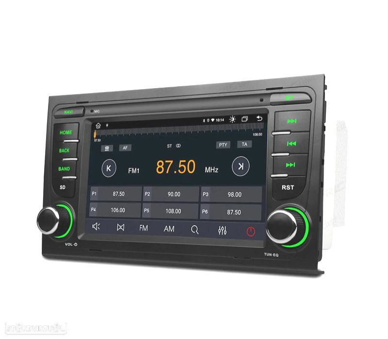 7″ ANDROID 12 OCTACORE DDR4 2GB RAM 32GB ROM SSD RÁDIO GPS CARPLAY ANDROID AUTO DSP INTEGRADOS 4X - 5