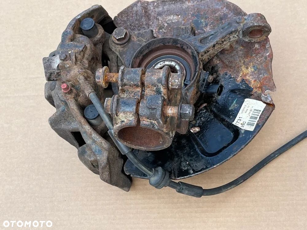 ZWROTNICA DUŻA 17 ZACISK LEWA PRAWA PRZEDNIA PRZÓD VW T5 LIFT T6 CARAVELLE MULTIVAN TRANSPORTER 7H0407257G 7H0407258G - 13