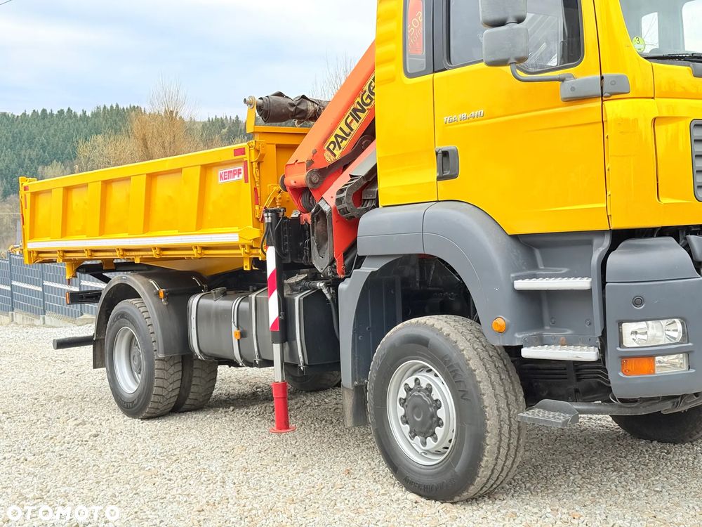 MAN * MAN TGA 18-410 * KIPER WYWROTKA * 4x4 * HDS Palfinger PK16500* Sprowadzony* Bardzo Dobry Stan * - 29