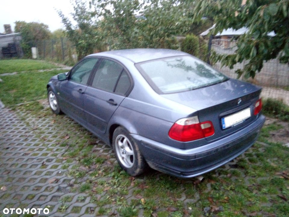 bmw e46 STAHLBLAU METALLIC zderzak  tył sedan - 2