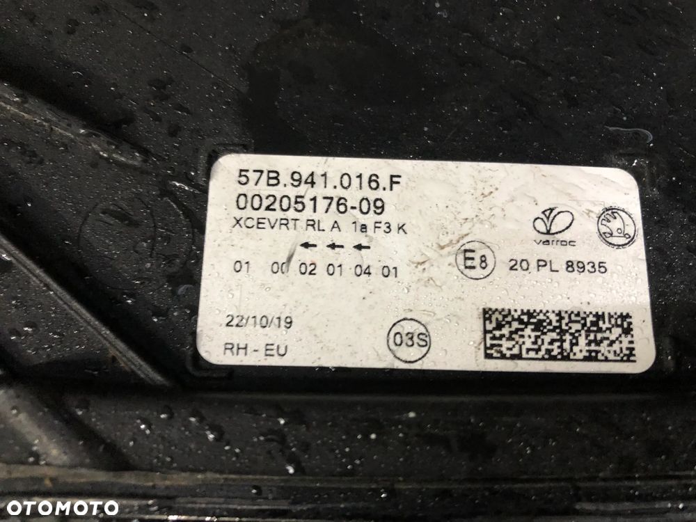 SKODA KAROQ LAMPA REFLEKTOR PRZÓD PRAWY FULL LED 57B941016F - 4