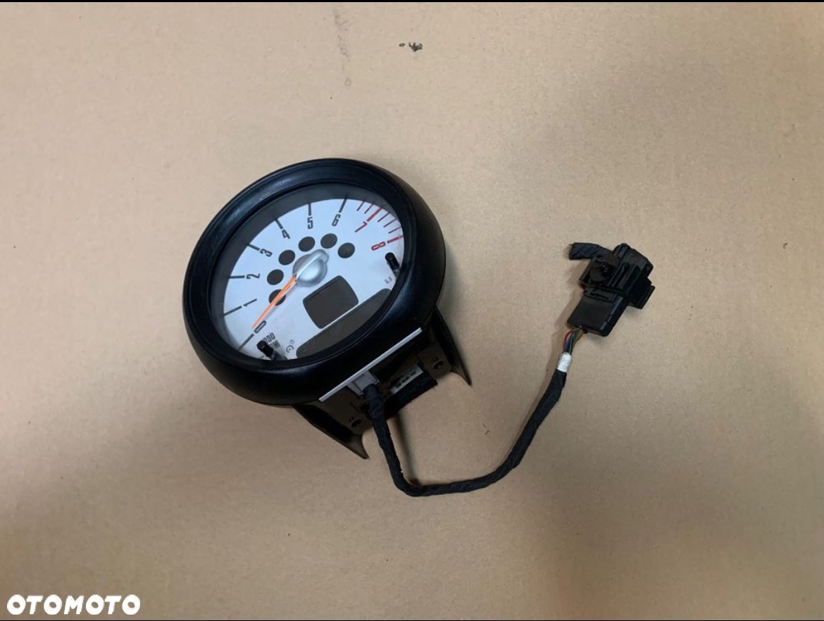 9306255 obrotomierz licznik zegary mini cooper one r55 r56 r57 - 2