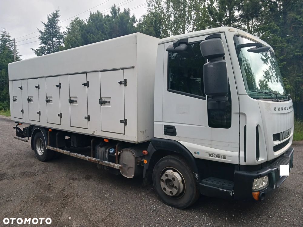Mitsubishi Canter Fuso 9C18 2018r 299 tyś km Chłodnia Mroźnia Agregat CARRIER Supra 550 - 9