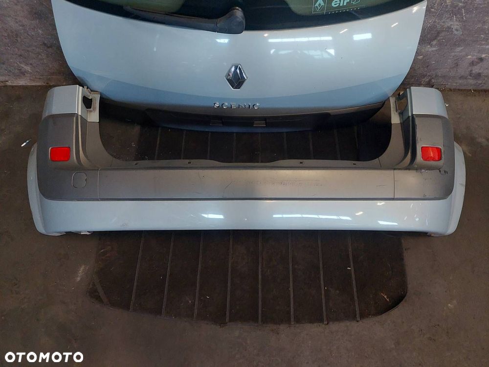 KOMPLETNY TYŁ KLAPA BAGAŻNIKA ZDERZAK TYŁ LAMPA RENAULT SCENIC II NV632 - 4