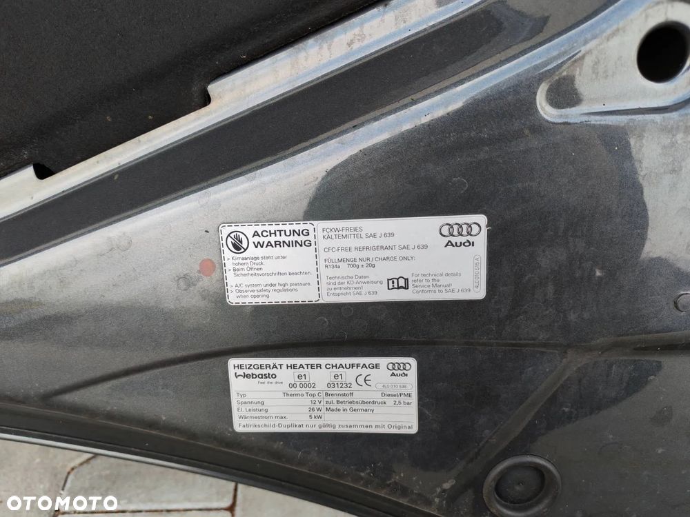 AUDI Q7 4L LIFT 09-15R MASKA POKRYWA SILNIKA LZ7S 4L0010538 - 13