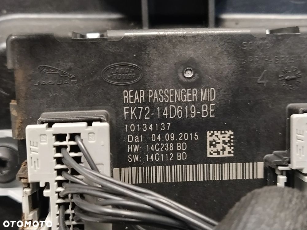 RANGE ROVER SPORT L494 DRZWI LEWY TYŁ TYLNE SZYBA LOGOWANA KLAMKA KOLOR CORRIS GREY UK ORYGINAŁ - 17