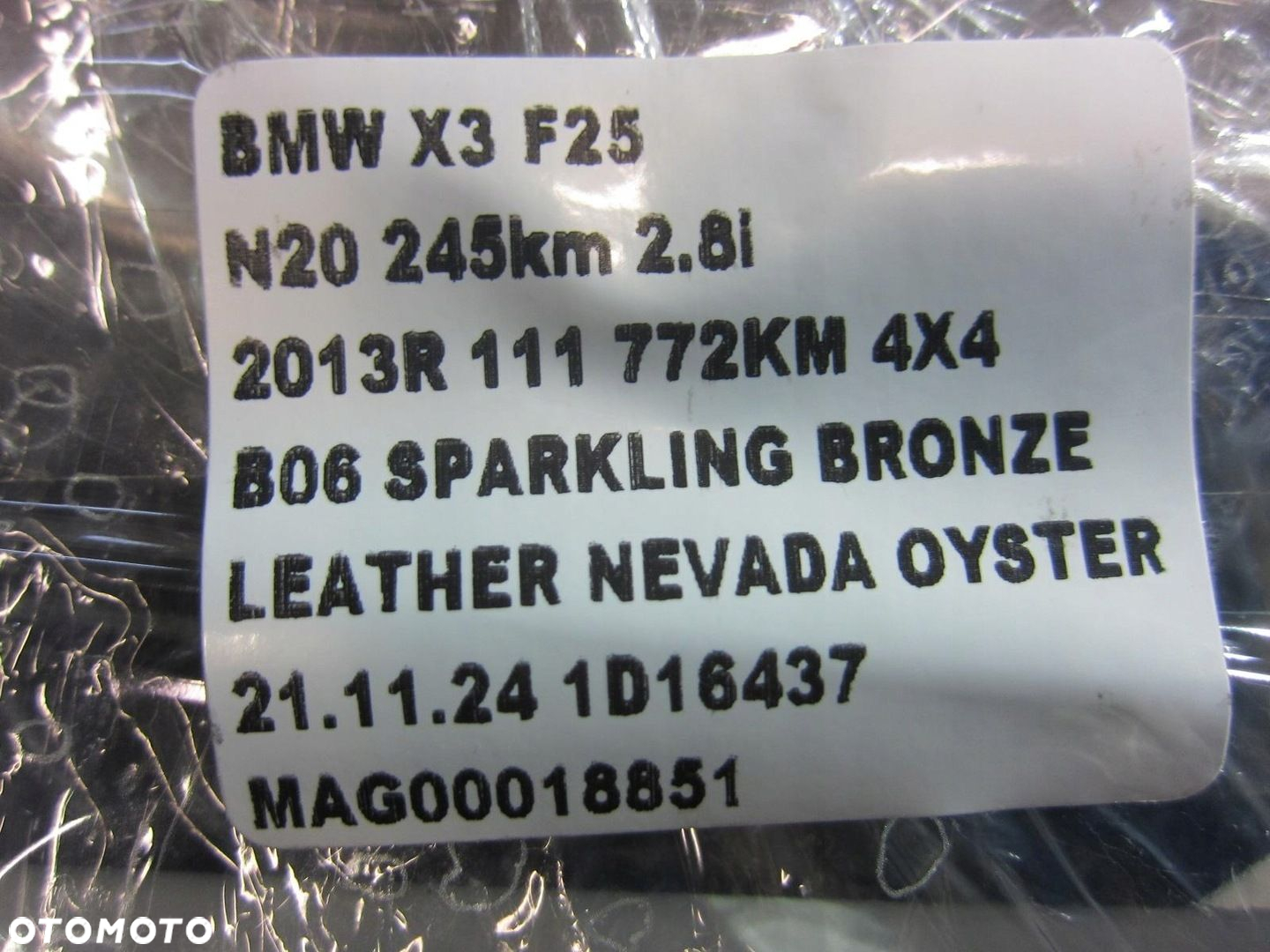 BMW X3 F25 N20 F30 F10 STEROWNIK SILNIKA DME KOMPUTER 7649123 12147649123 - 3