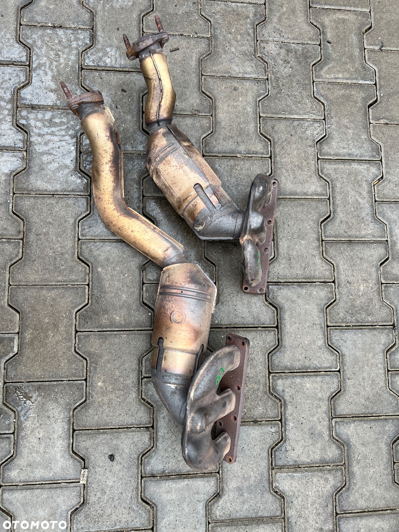 Kolektory wydechowe katalizatory M54 e60 Europa mały przebieg ! Nie furczą ! - 1