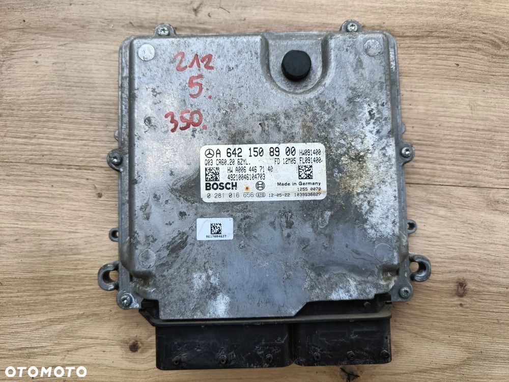 MERCEDES W207 W212 W218 3.0 V6 350 CDI STEROWNIK SILNIKA A6421508900 - 1