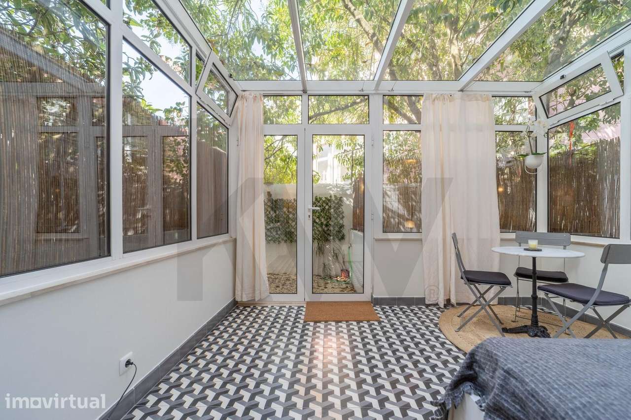 T1Duplex com Jardim de Inverno e Logradouro em Alcântara - Grande imagem: 2/21