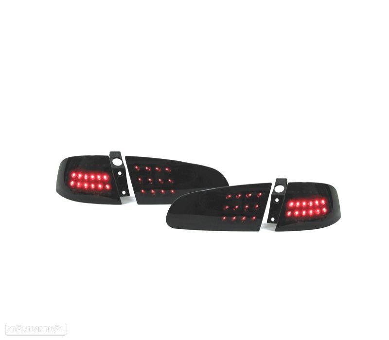 FAROLINS TRASEIROS LED SEAT IBIZA 6L 02-08 ESCURECIDOS - 1