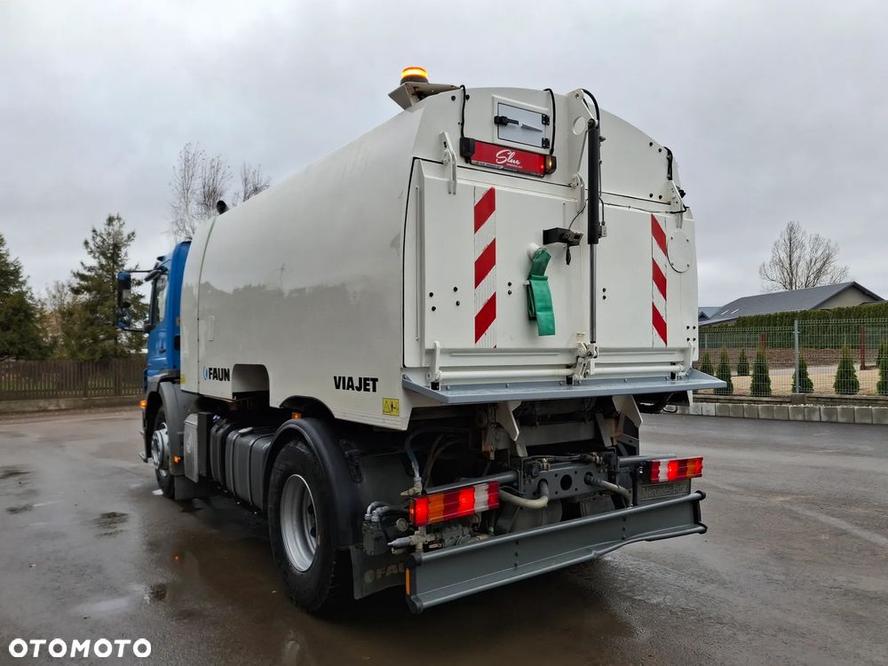 Mercedes-Benz Axor 1829 Zamiatarka FAUN Viajet 2010r EUnited PM10 Karcher Przebieg 76 Tyś KM Euro 5 - 3