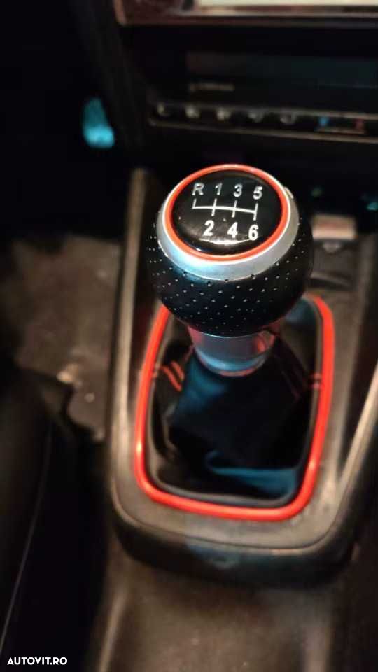 Nuca Schimbator Piele Perforata Sline Audi A4, A6, A5, Q5, Ibiza, Leon - 5