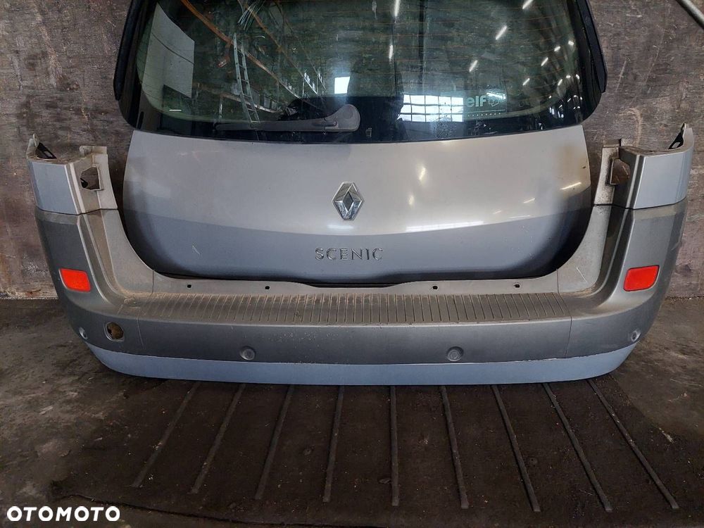 KOMPLETNY TYŁ KLAPA BAGAŻNIKA ZDERZAK LAMPY RENAULT SCENIC II TEA19 - 5