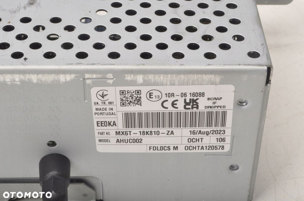 FORD KUGA MK3 FOCUS MK4 RADIO NAWIGACJA MX6T-18K810-ZA - 4