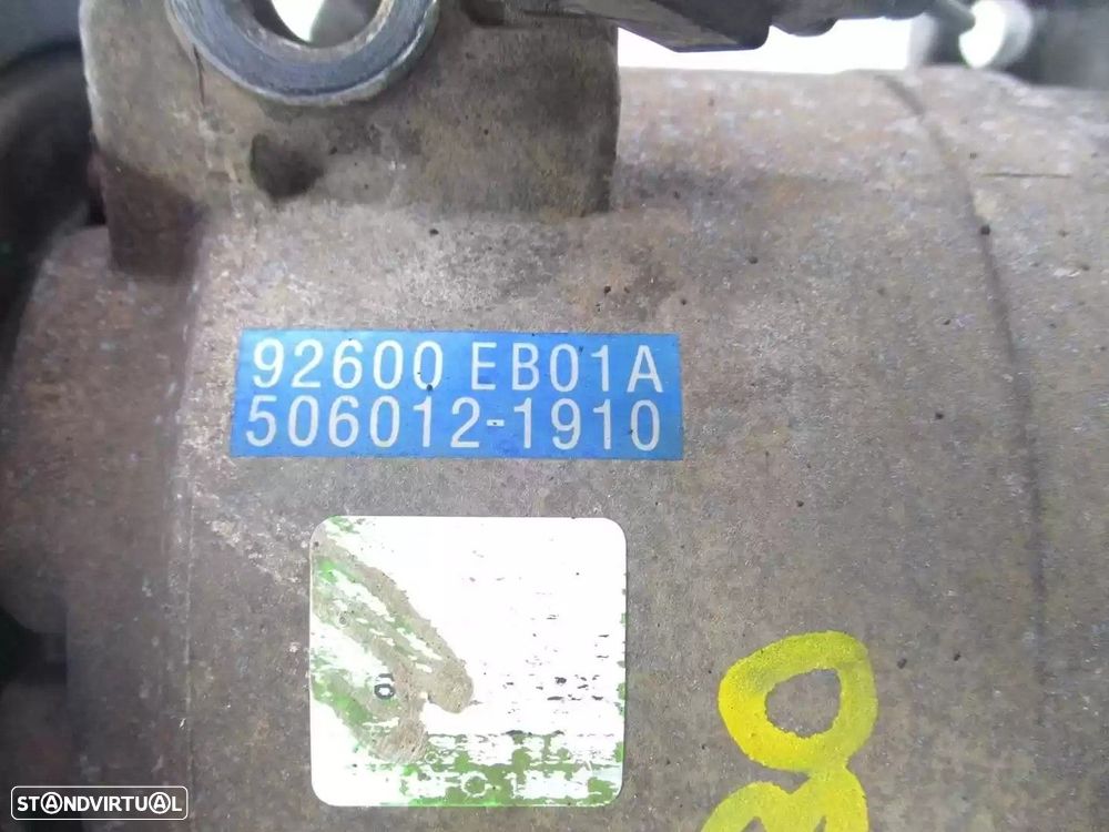 COMPRESSOR AR CONDICIONADO NISSAN PATHFINDER III 2006 -92600EB01A - 3