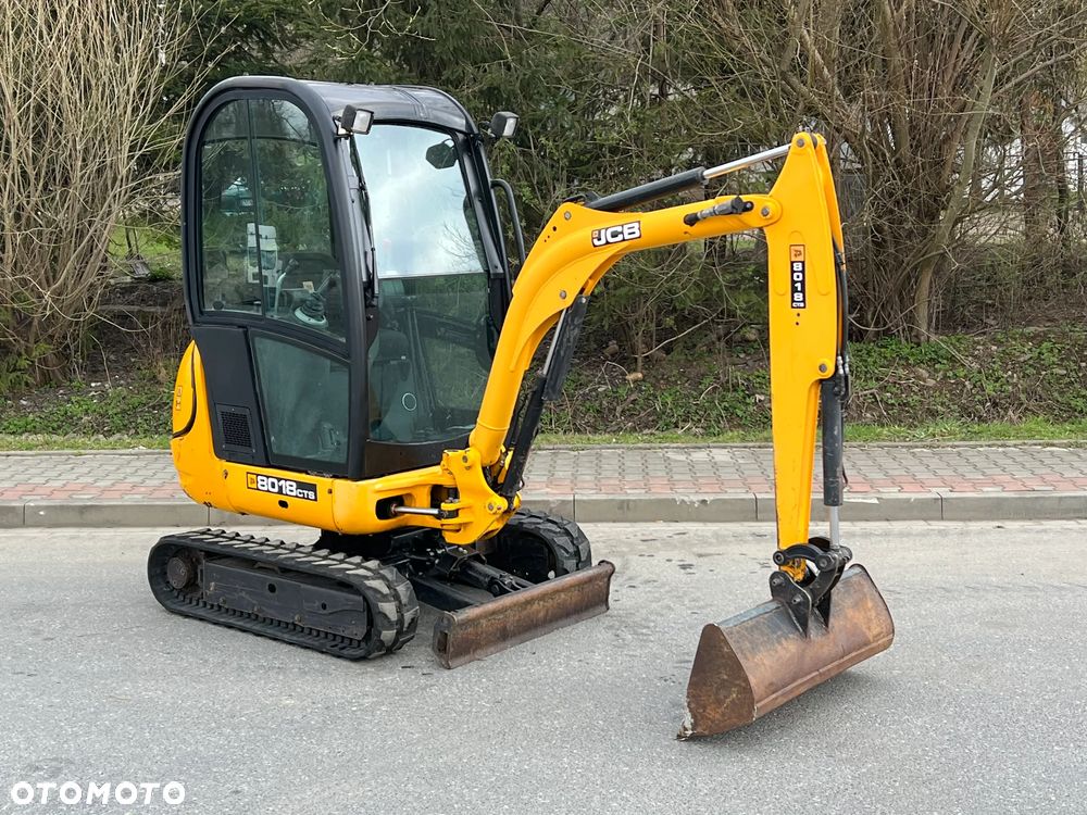 JCB MINIKOPARKA JCB 8018 3 Łyżki Stan IDEALNY - 11